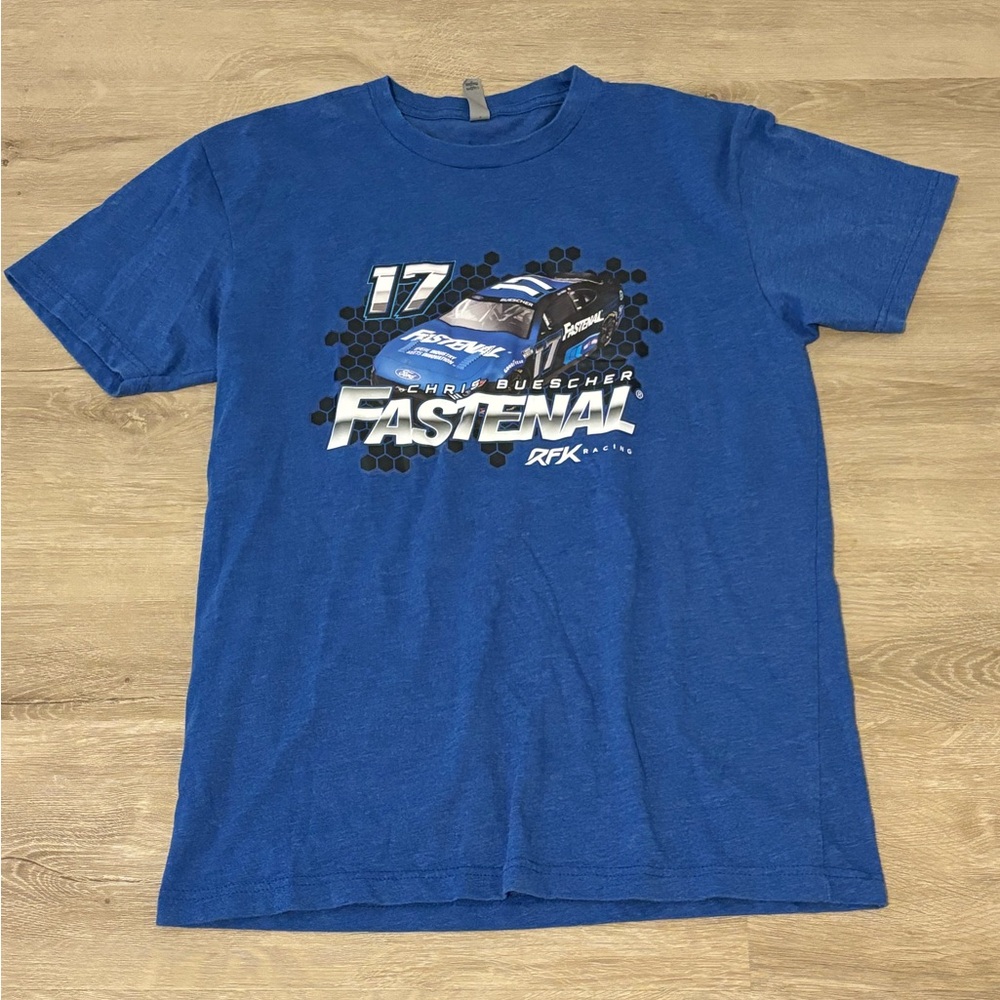 Fastenal RFK Racing Chris Buescher Graphic T-Shirt